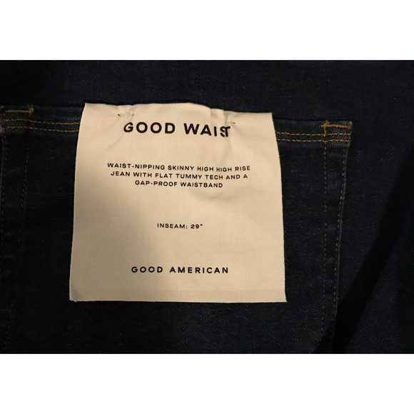 Good American X Calik Denim Good Waist Jeans Size 28-32 - New with Tags - Picture 6 of 14